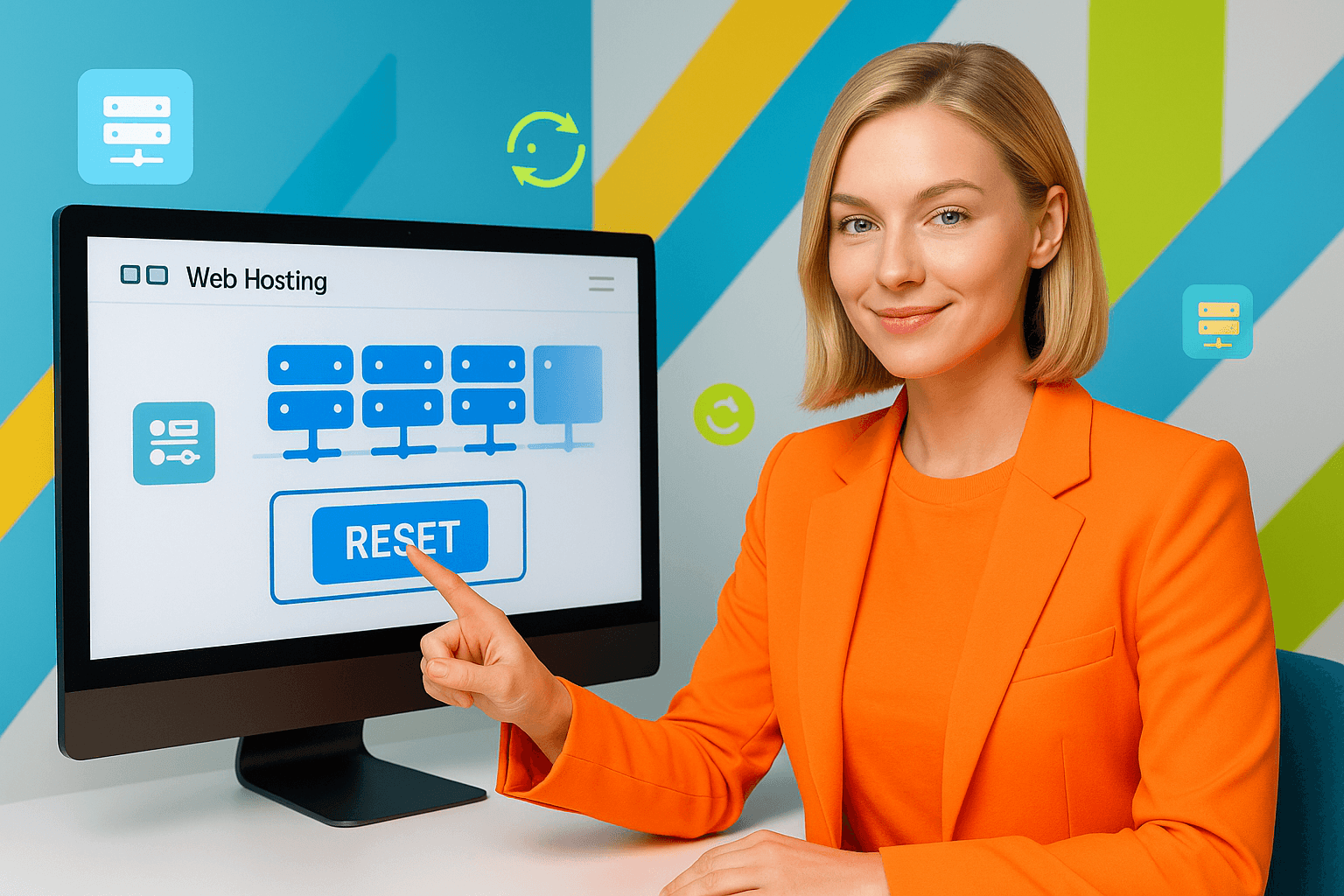 Wat gebeurt er als je je webhosting account reset?