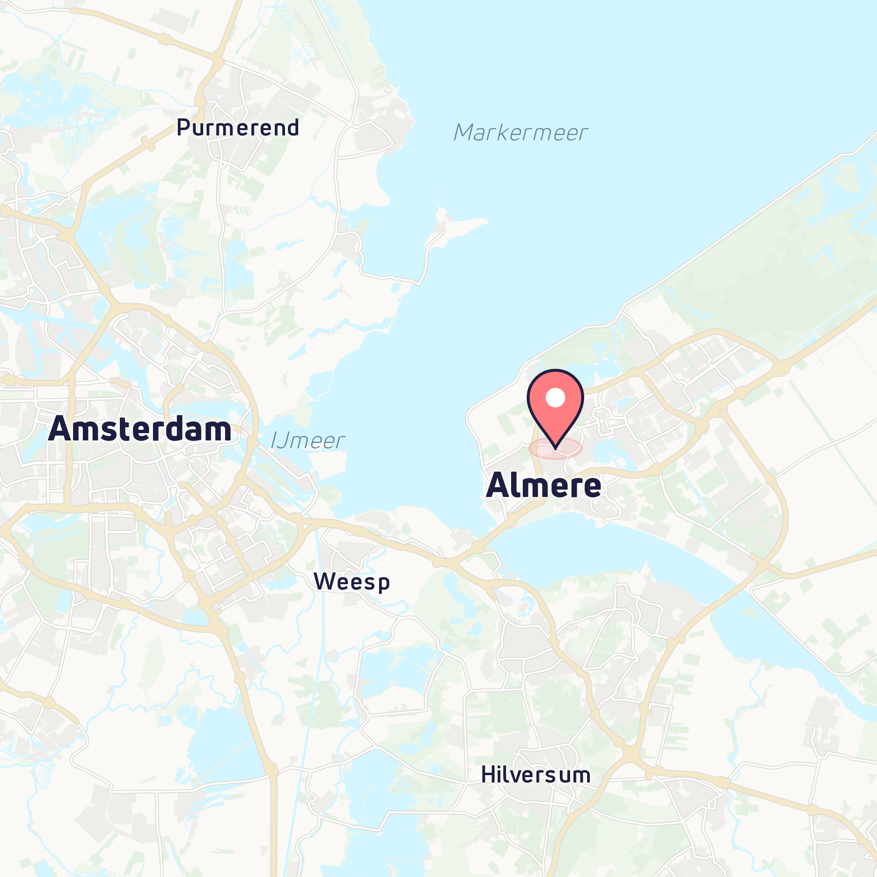 Ons hoofdkantoor in Almere